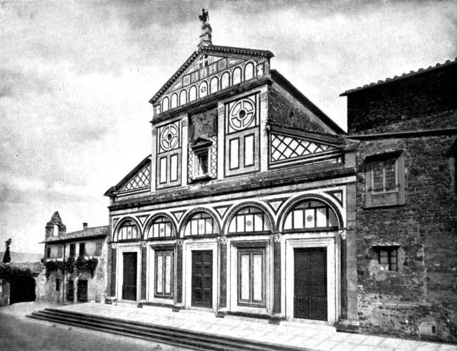 Church Of San Miniato, near Florence.