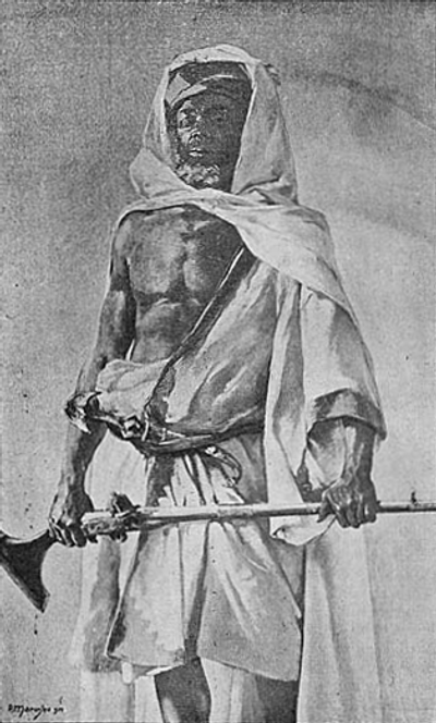 Guarda arabe―Pastel de S. M. El-Rei Guarda arabe―Pastel de S. M. El-Rei