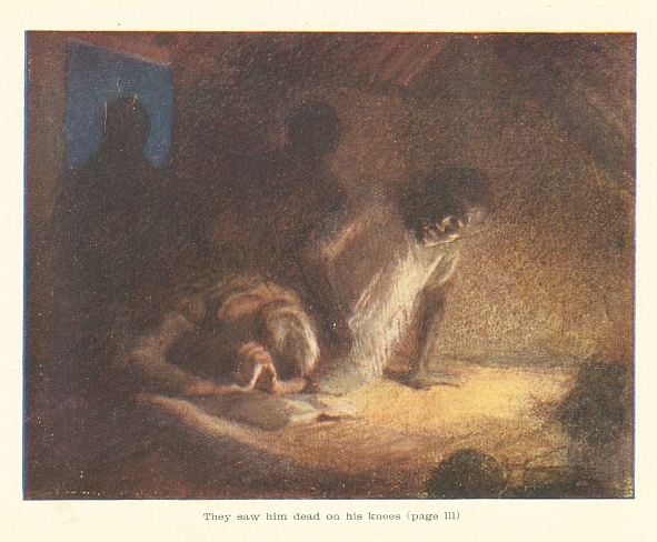 They saw him dead on his knees