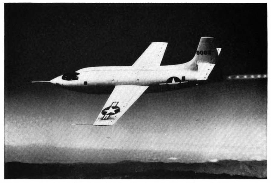 The X⁠-1 flying