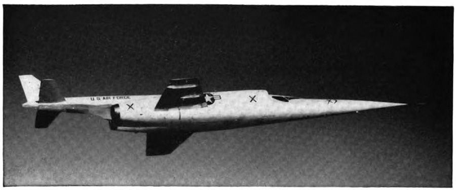 The X⁠-3 flying